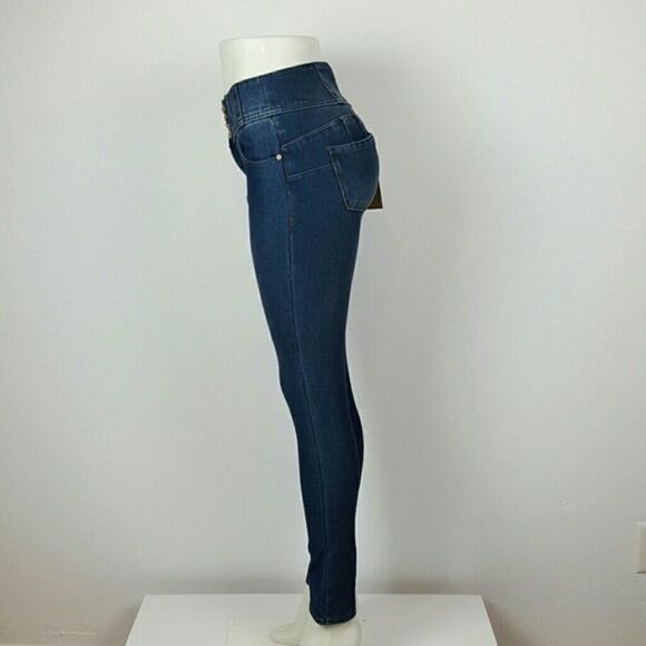 Women's High Wast Butt Lifter Jeggings Size Large - Picture 2 of 5